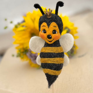 Ullnåla figur - Dronning Honning