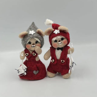 Ullnåla figur Tora og Tor