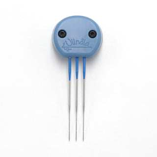 Wool needle Felt needle holder, Blue