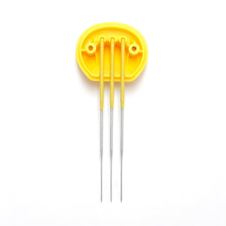 Wool Needle Felting Needle Holder, Yellow