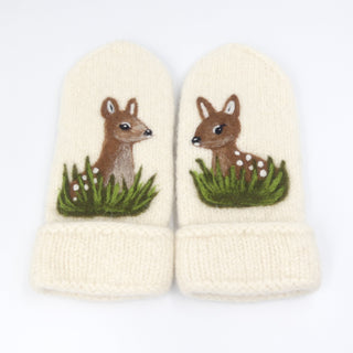 Tovet rådyrvotter, komplett kit