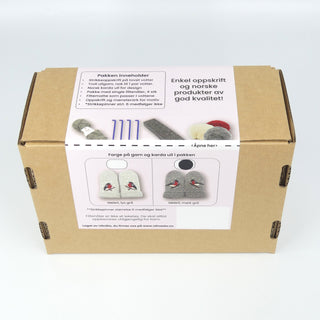 Tovet dompapvotter, komplett kit