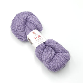 Oppskrift på tovet sitteunderlag, med garn