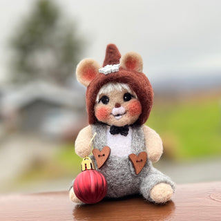 Ullnåla figur - Mikkel