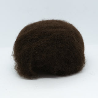 Karda wool - Dark brown