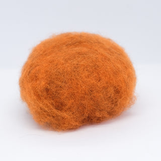 Karda wool - Melange orange