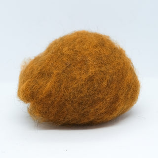 Karda wool - Melanged ochre