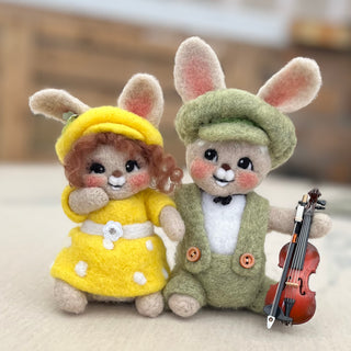 Ullnåla figur - Ton og Tulla