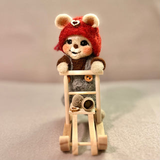 Ullnåla figur - Oliver bror