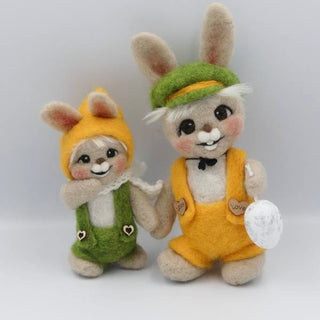 Ullnåla figur Ole og Sim