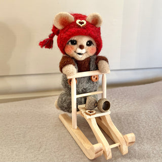 Ullnåla figur - Oliver bror