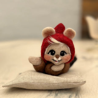 Ullnåla figur - Snuppelure