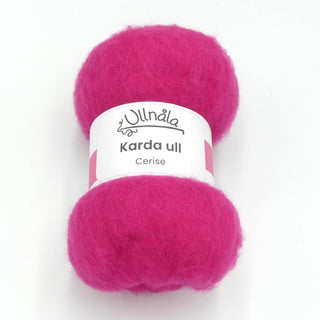 Karda ull - Cerise