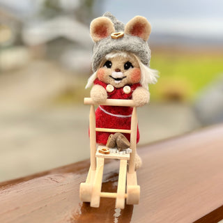 Ullnåla figur - Solfrid