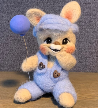 Ullnåla figur - Lille Ole