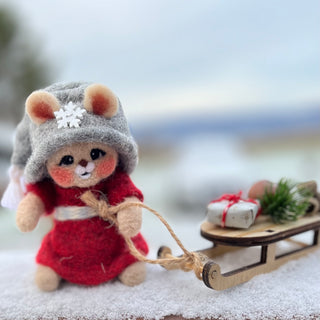 Ullnåla figur Veslemor - reservert