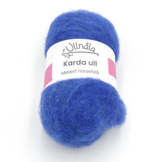 Karda wool - Heathered pixie blue