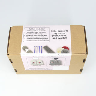 Tovet dompapvotter, komplett kit